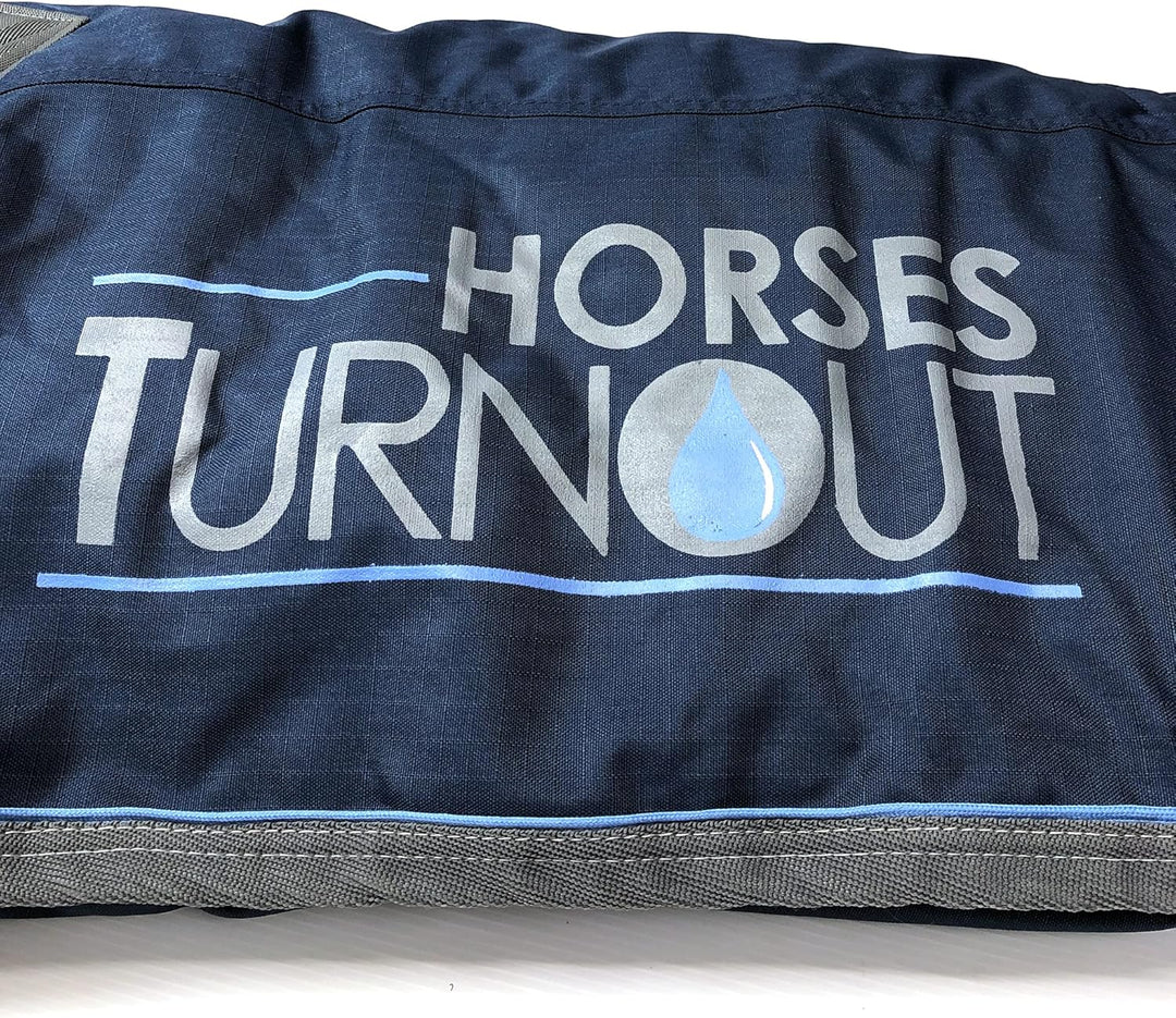 Horses, Pferdekoppeldecke Turnout 200 gr, mit Abnehmbarem, Wasserdichtem, Widerstandsfähigem Nackens