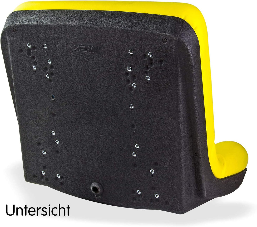 DEMA Sitzschale für Traktorsitz gelb Star ST1846