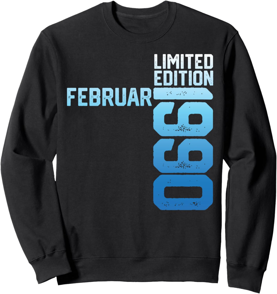 33th Birthday Man 33 Years Limited Edition Februar 1990 Ide Sweatshirt