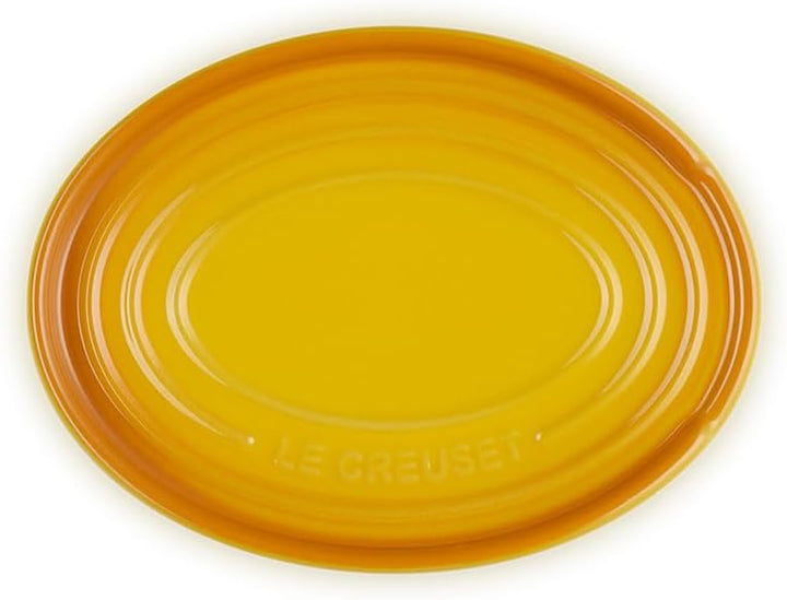 Le Creuset ovale Löffelablage aus Steinzeug, Nectar, 71507156720099, Extra breit, Nectar