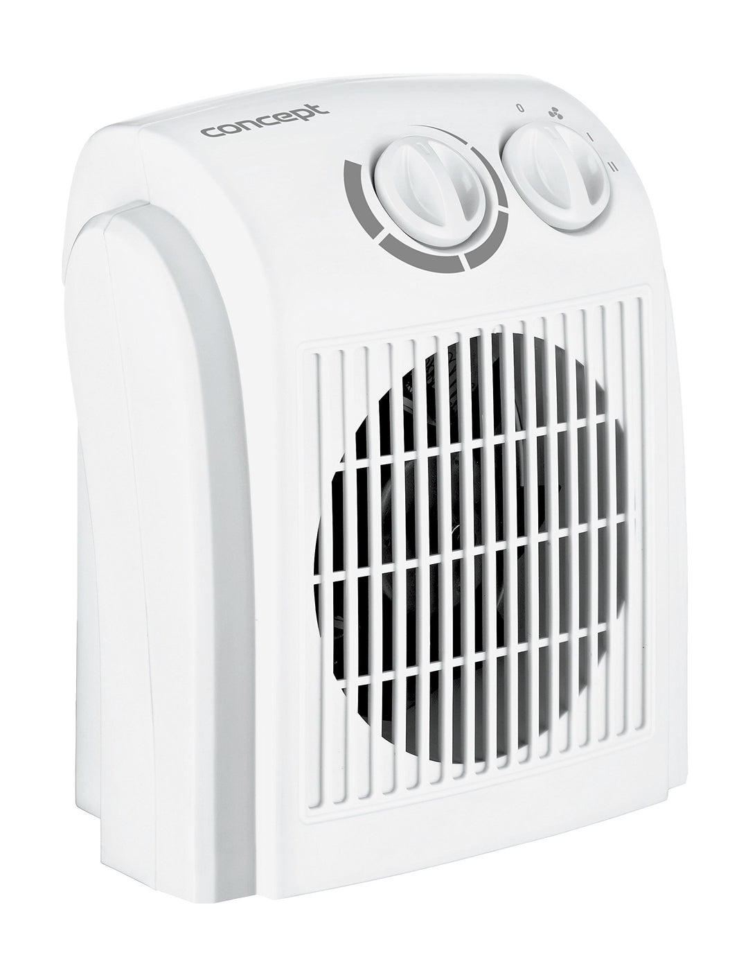 CONCEPT Hausgeräte VT7010 Heizlüfter, 1500 W, Weiss, Weiss