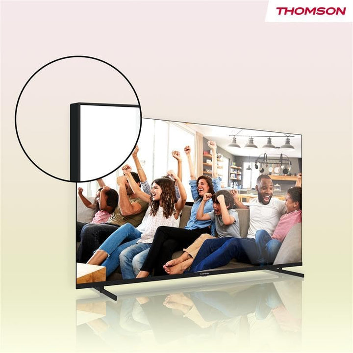 THOMSON 43 Zoll (109cm) 4K Ultra HD Smart Google TV, Wi-Fi, Dolby Audio, HDR10, Bluetooth 5.1, Tripl