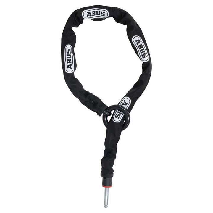 ABUS Rahmenschloss-Einsteckkette – Adaptor Chain 2.0 6KS 100 cm Schwarz Single, 100 cm Schwarz Singl