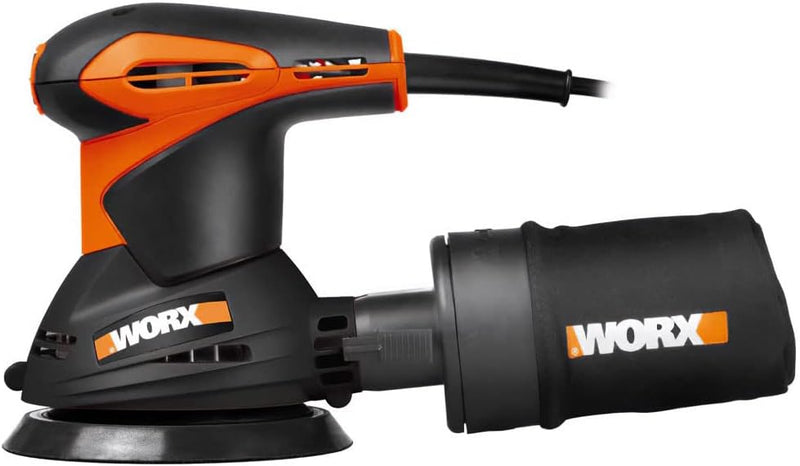 WORX WX652.1 Roto-Schwingschleifer 300W - Schleifdurchmesser 125 mm - Schleifen auf Vielzahl von Mat