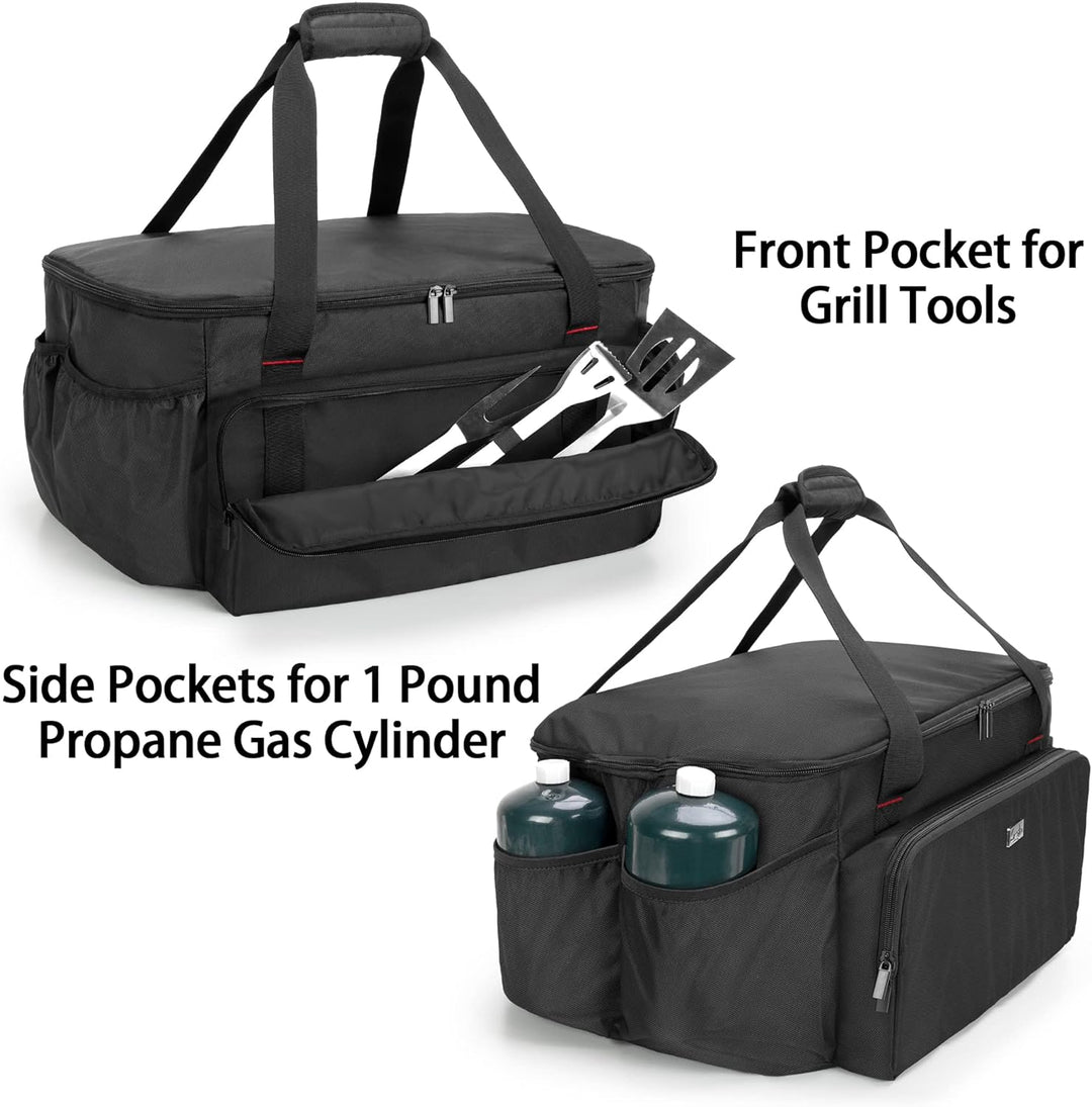 SAMDEW Tragbare Grill Trage Tasche Kompatibel mit Weber 1141056 Go-Anywhere Gas Grill, Camping Grill