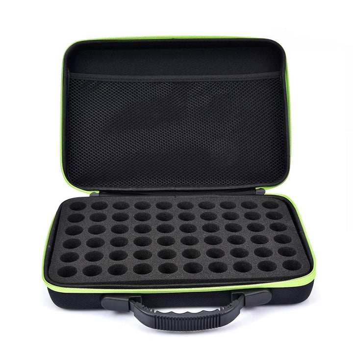 Ätherisches Öl Tragetasche, Aufbewahrungsbox für 60 Flaschen 10ml 15ml Ätherisches Öl Nagellack Arom