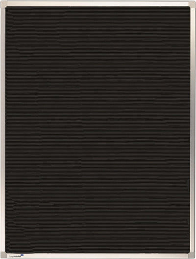 Legamaster PREMIUM Rillentafel 40x30cm - hochwertiges Letterboard - schwarze Tafeloberfläche mit Gum