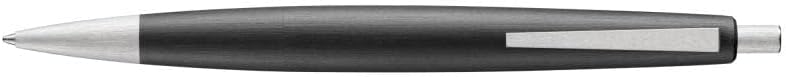 Lamy 2000 Kugelschreiber black aus schwarzem Polycarbonat und Edelstahl, inkl. Grossraummine M 16 M