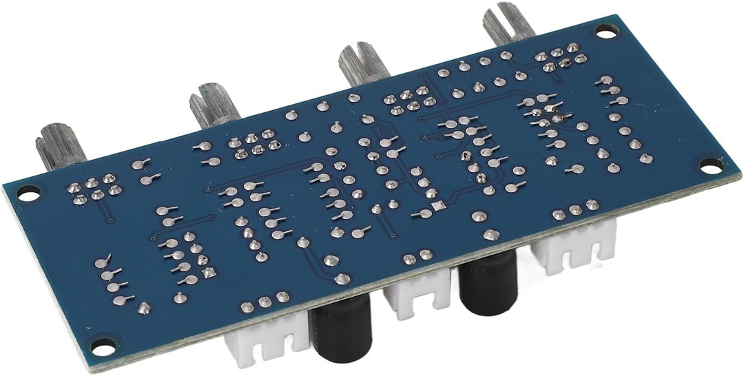 Dilwe Zweikanal-Vorverstärker-Tonsteuerungsplatine, Hohe Mittlere Bässe Einstellung Dual-Op-Amp-Chip