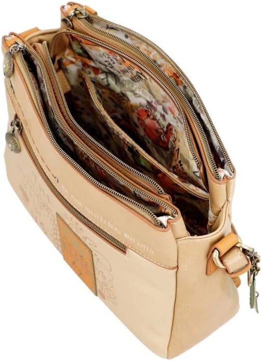 Anekke Damen 36783-184 Umhängetasche Mehrfarbig 28 x 20 x 9 BANDOLERA, bunt