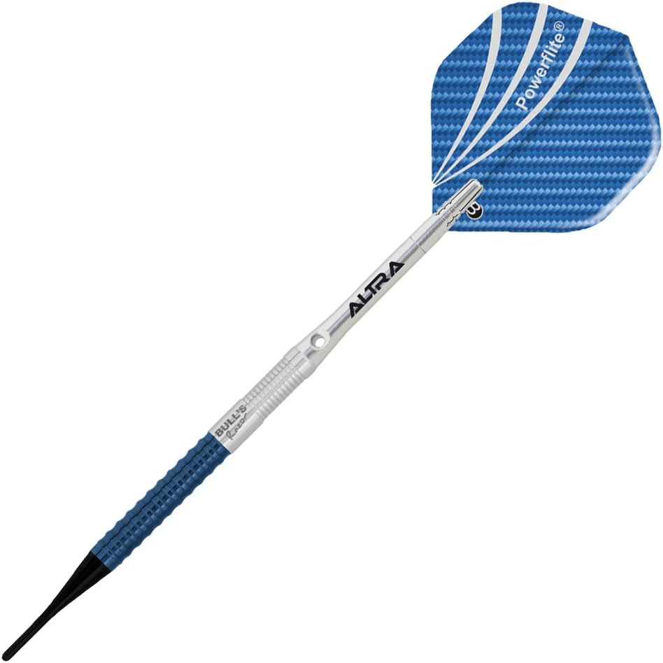 Bull's Razor Soft Dart, Silber/Blau, 18g R2, R2