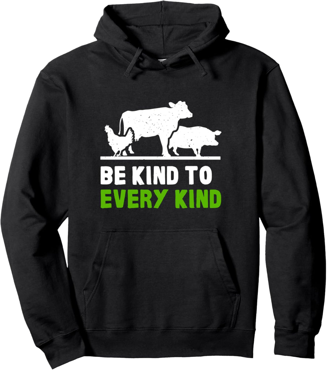 Tierschützer Vegan Vegetarier Ernährung Kochen Grün Küche Pullover Hoodie