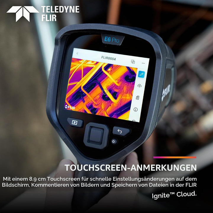 FLIR E6 Pro: Infrared Camera with 240x180 IR Resolution and Ignite Cloud