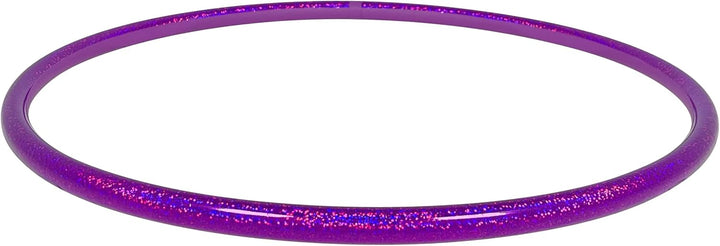 hoopomania Zirkus Hula Hoop, Glitter Farben, Ø70/75/80/85/90cm Violett Ø75cm, Violett Ø75cm