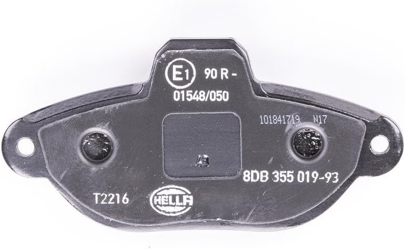 HELLA PAGID 8DB 355 019-931 Bremsbelagsatz - T2216 - Dicke/Stärke: 17mm - Bremssystem: Bendix - inkl