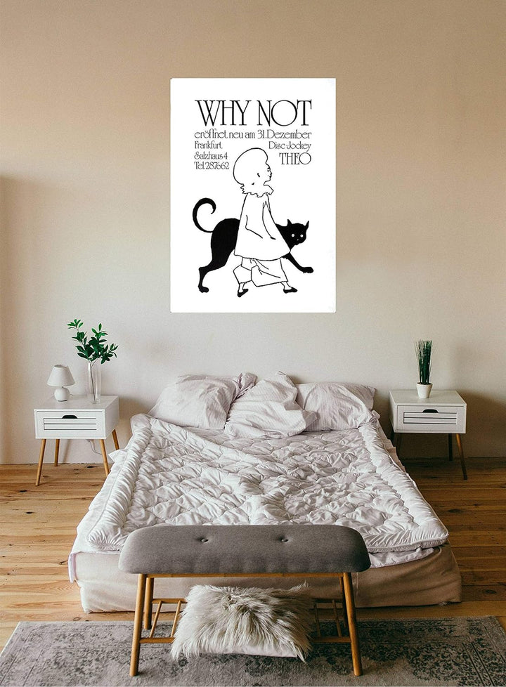 WHY NOT Club Frankfurt - Why Not, Frankfurt 1969 » Konzertplakat/Premium Poster | Live Konzert Veran