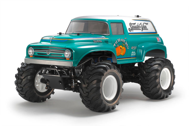 Tamiya 58725 1:10 RC Squash Van 4WD GF-02 - ferngesteuertes Auto, Fahrzeug, Modellbau, Zusammenbauen