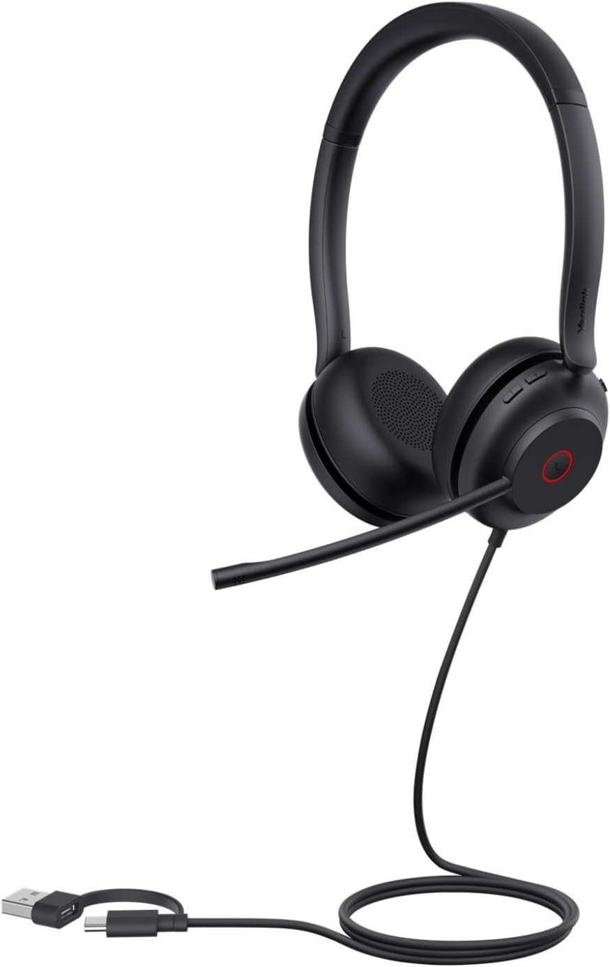 Yealink Headset UH35 Dual UC USB-C/A