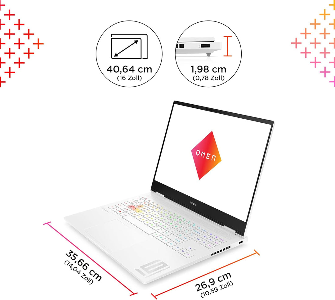 HP Omen Gaming Laptop | 16 Zoll WQXGA-240 Hz | Intel Core i7-14700HX | 32 GB DDR5 RAM | 1TB SSD | NV