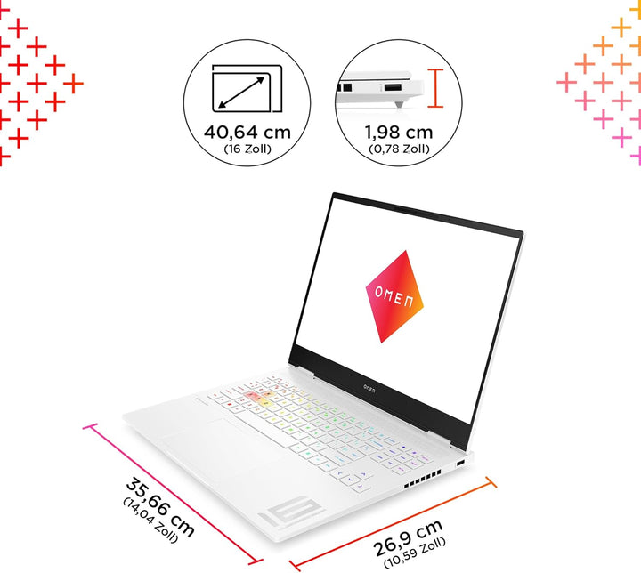 HP Omen Gaming Laptop | 16 Zoll WQXGA-240 Hz | Intel Core i7-14700HX | 32 GB DDR5 RAM | 1TB SSD | NV