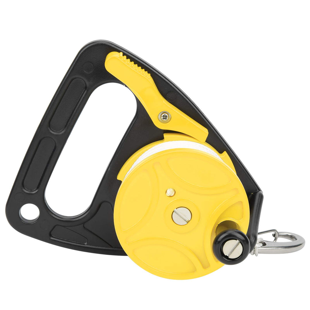 RiToEasysports 150ft Diving Reel Spool Finger Line mit Daumenstopper für Höhlen- und Wrackerkundung
