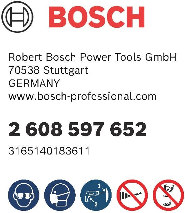 Bosch Professional Holzschlangenbohrer mit 1/4"-Sechskantschaft (Ø 32 mm) Durchmesser: 32/Gesamtläng
