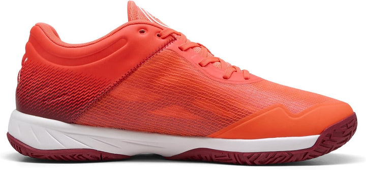 Puma Beschleunigt Den Turbo Unisex Hallenturnschuh 38 EU Glowing Red Puma White Dark Crimson Puma Bl