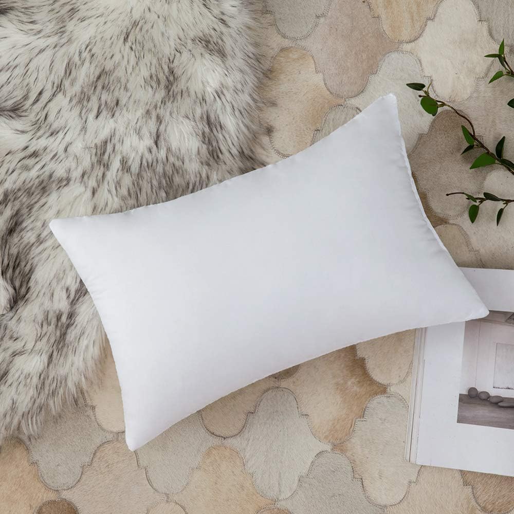 MIULEE Kissen 30x50 cm Füllung 4er Set, Waschbare Kissenfüllung Sofakissen, Polster Innenkissen Deko