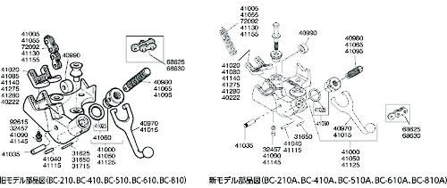 RIDGID 40215 Modell BC-810 Kettenrohrschraubstock mit oberer Schraube, Schraubstock 1/2" bis 8" (15