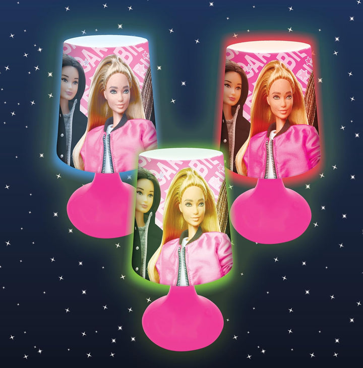 Lexibook, Mattel Barbie - Barbie Mini Wireless Nachttischlampe und Nachtlicht - MLT10BB Mini Barbie,