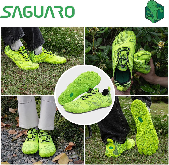 SAGUARO Unisex Barfussschuhe Traillaufschuhe Schnell Trocknend Wassersportschuhe, Gr. 36-47 36 EU Ch