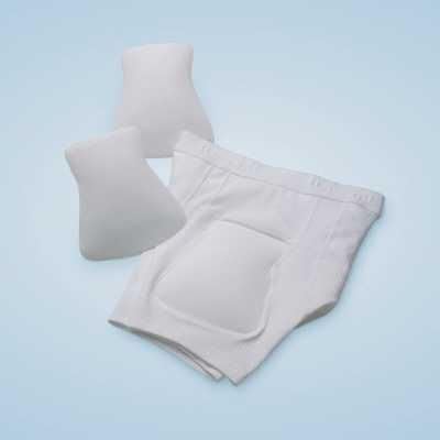 bort 201100 xxx-large StabiloHip Hüftprotektoren-Set, xxx-large 50/58, weiss 3XL, 3XL