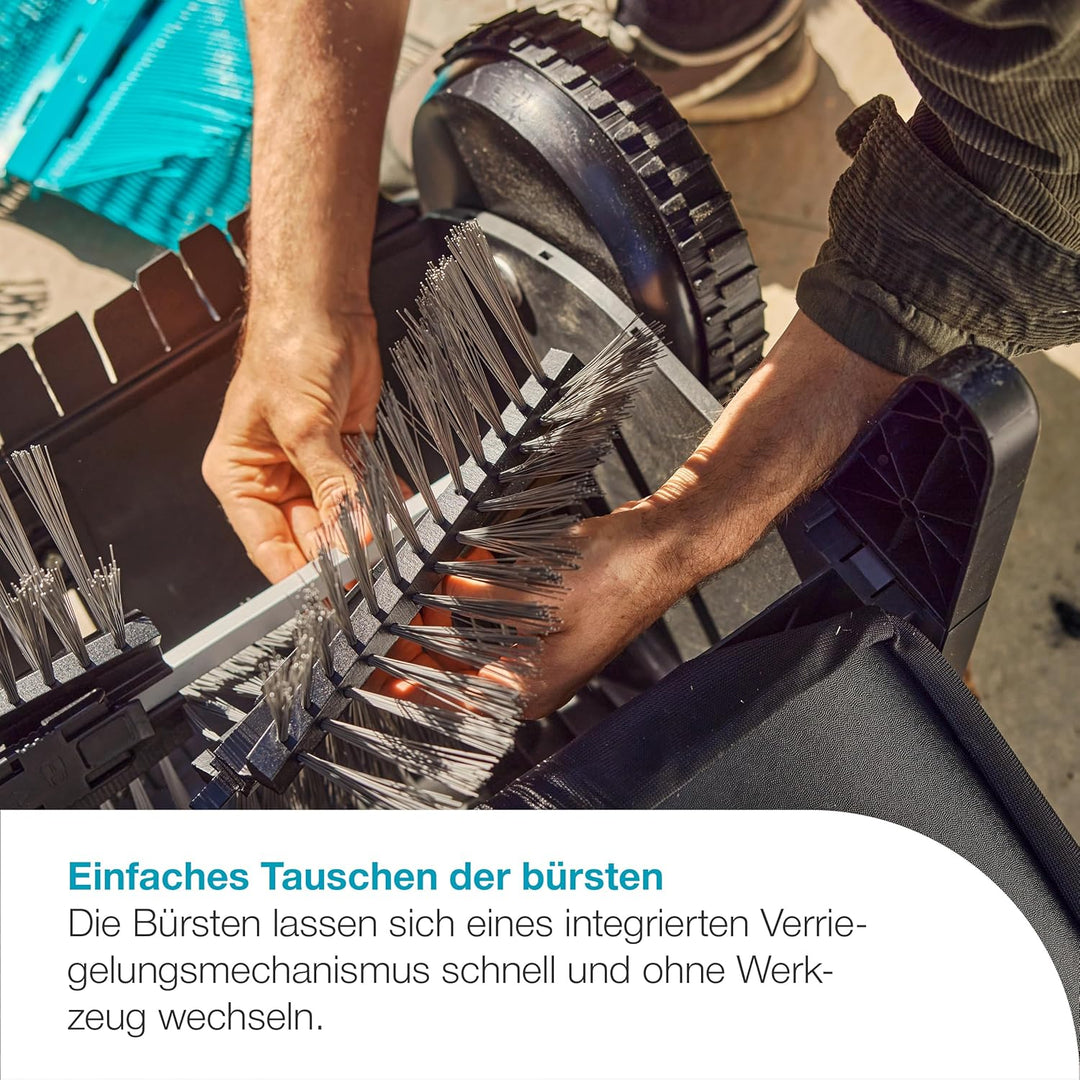 Gardena Nachrüstset für Laub- und Rasensammler Garden Helpers: Effektives Sammeln von Laub auf Terra