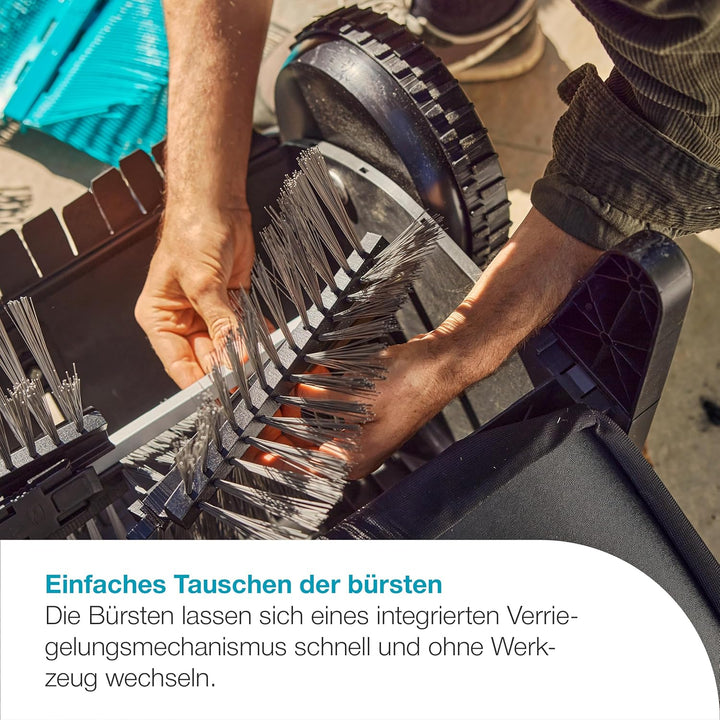 Gardena Nachrüstset für Laub- und Rasensammler Garden Helpers: Effektives Sammeln von Laub auf Terra