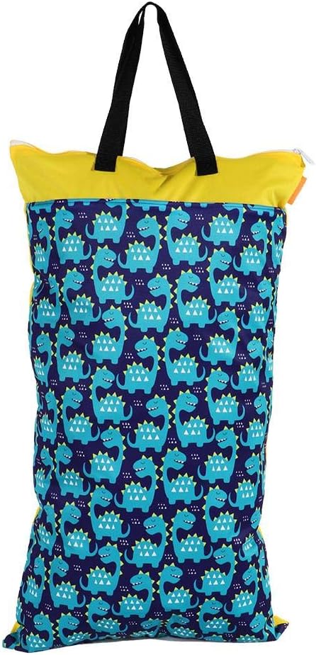 40x70 wasserdicht waschbar Wet Dry Bag grosse Kapazität Windel Windel Aufbewahrungstasche mit Griff