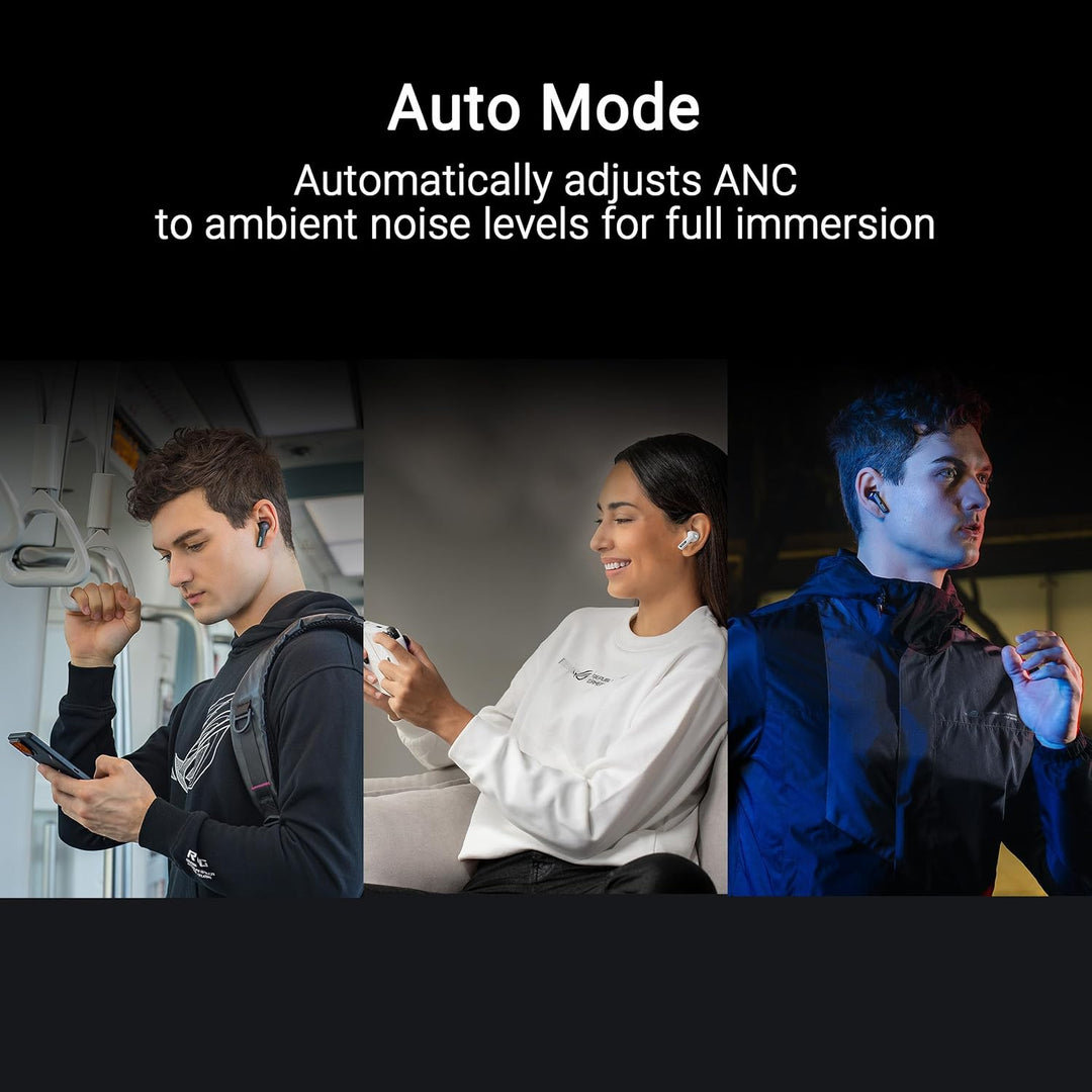 ASUS ROG Cetra True Wireless SpeedNova Black RGB In-Ear Gaming Kopfhörer (ROG SpeedNova Wireless-Tec