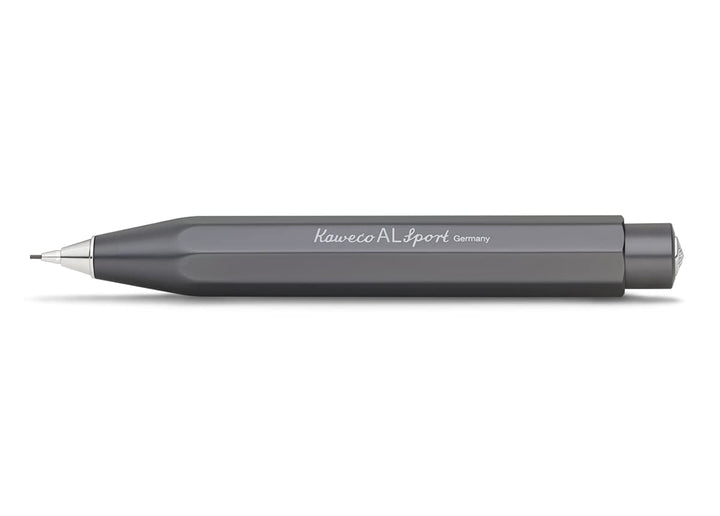 Kaweco AL Sport Druckbleistift 0.7mm HB I 12 g Minenbleistift aus hochwertigem Aluminium I Seidenglä