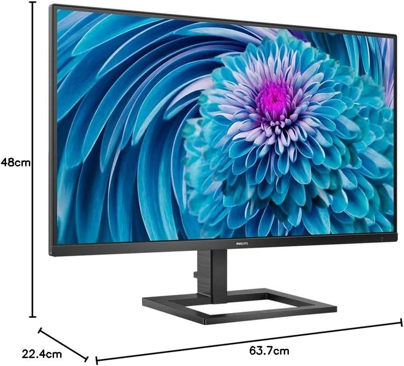 Philips 288E2A - 28 Zoll UHD Monitor (3840x2160, 60 Hz, HDMI 2.0, DisplayPort) schwarz