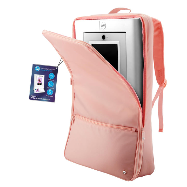 HP Reiserucksack für Sprocket Photobooth – Gepolsterte Tasche mit verstellbaren Schultergurten und F