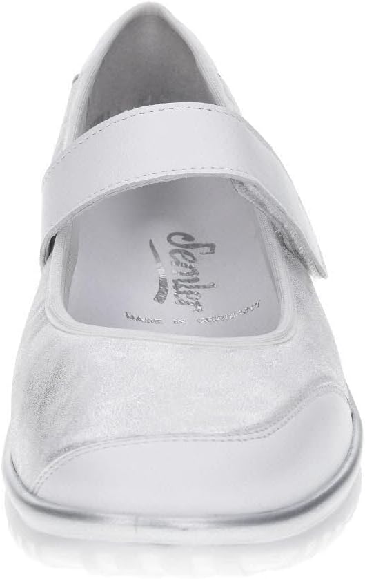 Semler Damen LenaSneaker 42 EU Weiss, 42 EU Weiß