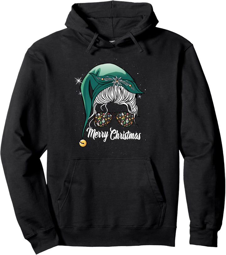 Fröhliche Weihnachten Mutter schöne Bescherung Pullover Hoodie
