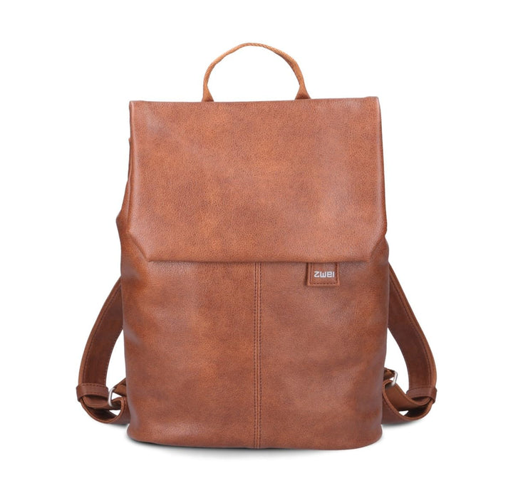 Zwei Damen City-Rucksack Mademoiselle.M MR13 Tagesrucksack 7 Liter, gepolstertes Laptopfach, Magnet-