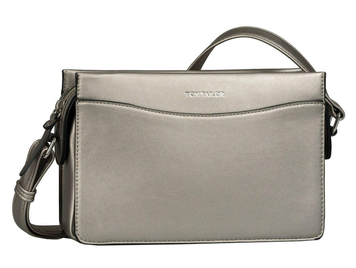 TOM TAILOR bags MARINA Damen Umhängetasche S, 23x9x15 Old Silver, Old Silver