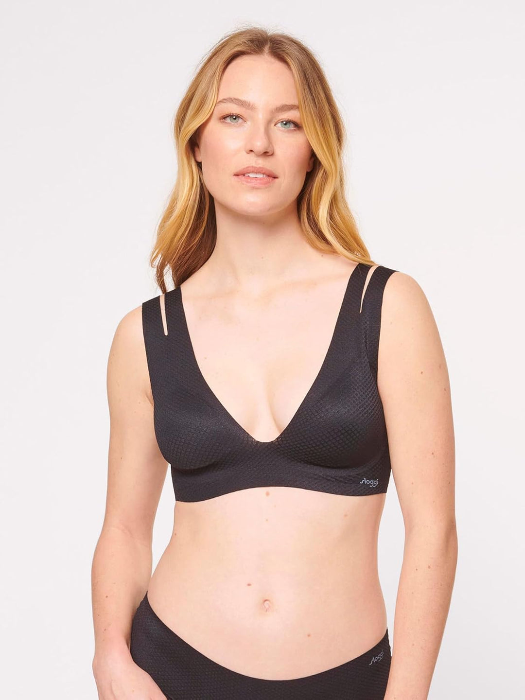 Sloggi Damen Zero Feel Flow Bralette Bustier L Schwarz, L Schwarz