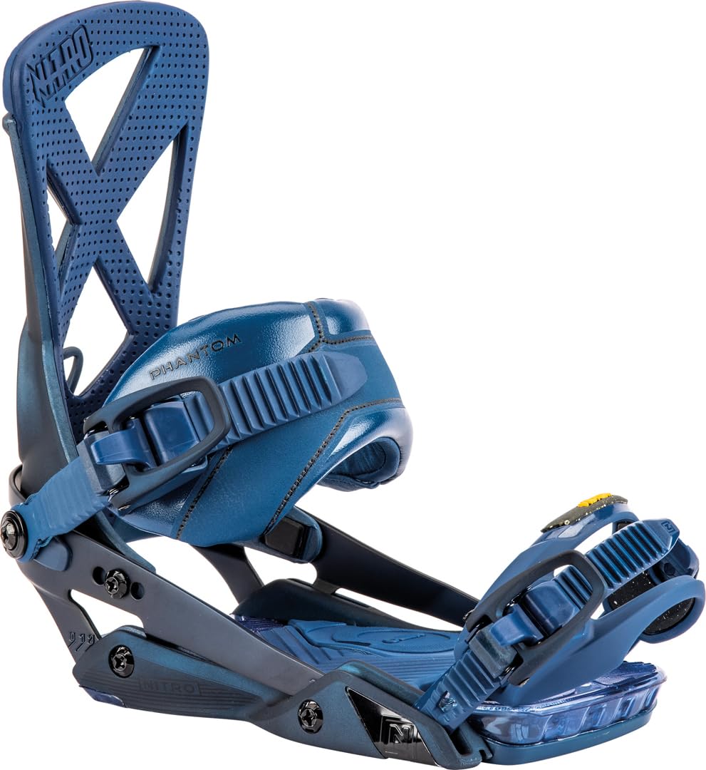 Nitro Snowboards Herren Phantom '23 All Mountain Freeride Freestyle Premium Bindung Snowboardbindung