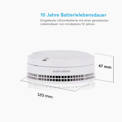 BJ 6833-84 Busch-Rauchalarm Professional, Batteriebetrieben