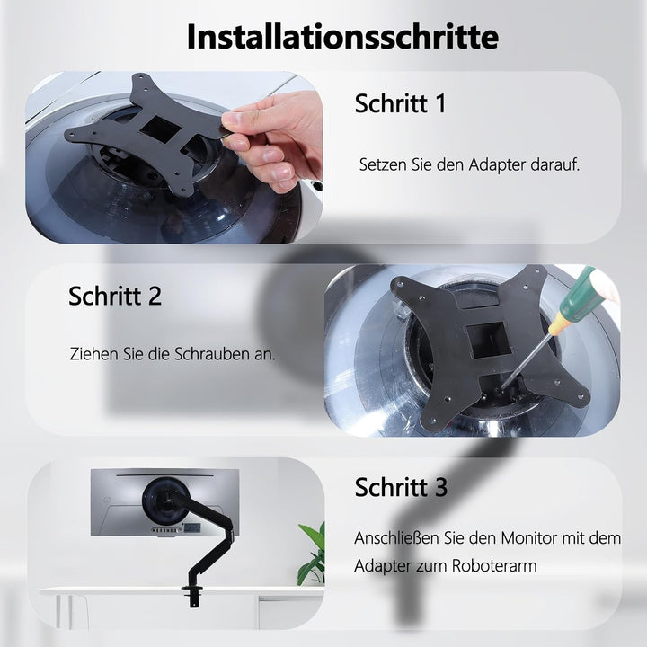 Odyssey OLED G8 Halterung kompatibel mit Samsung Odyssey OLED G8 34" Monitoren (Fit G85SB : LS34BG85