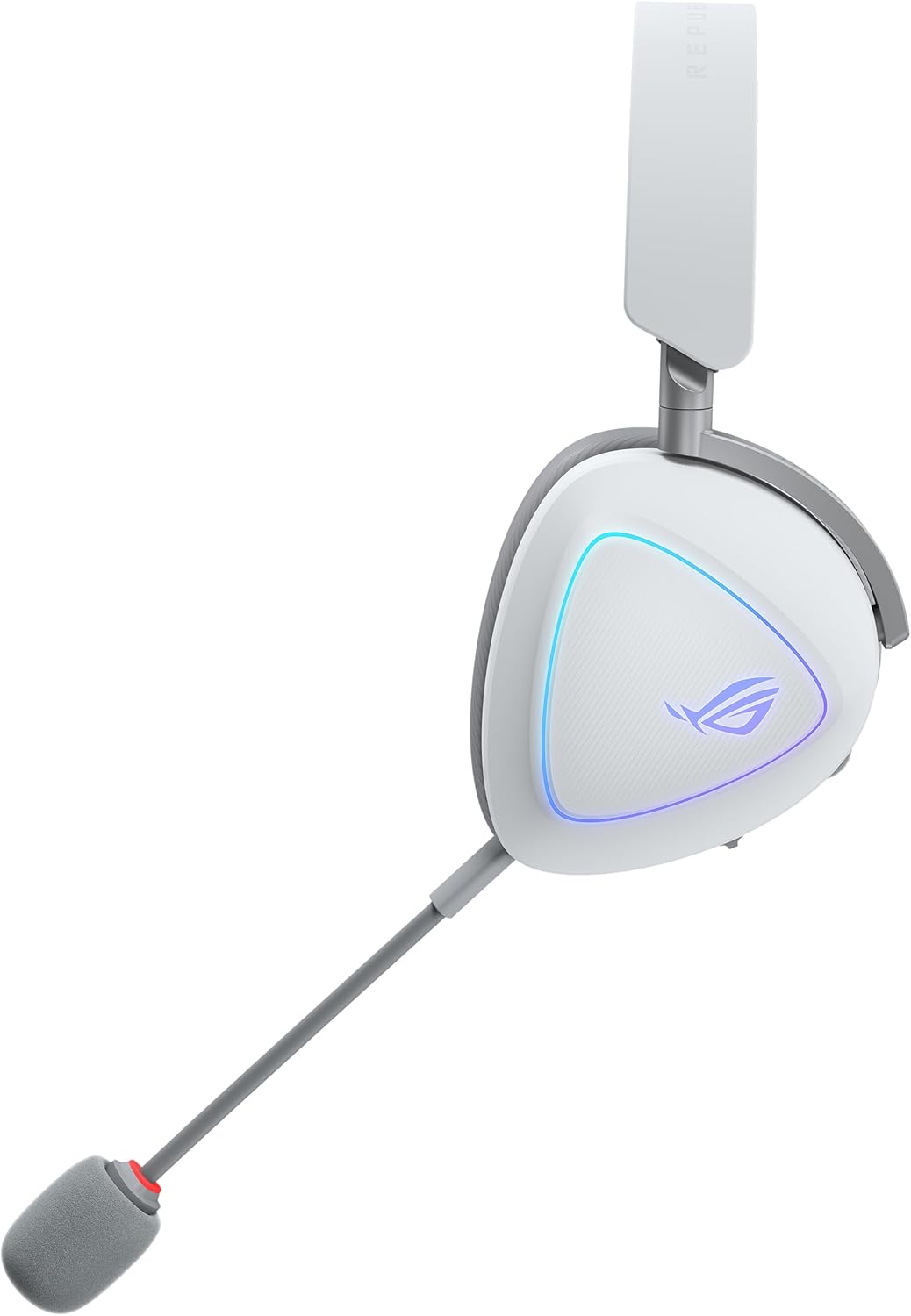 ASUS ROG Delta II White kabelloses RGB Gaming Headset (SpeedNova, Bluetooth, 2,4 GHz, 3,5-mm-Anschlu