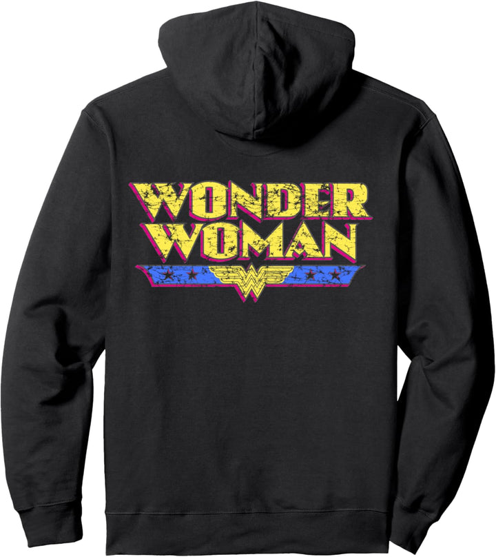 DC Wonder Woman-Logo, altmodisch Pullover Hoodie