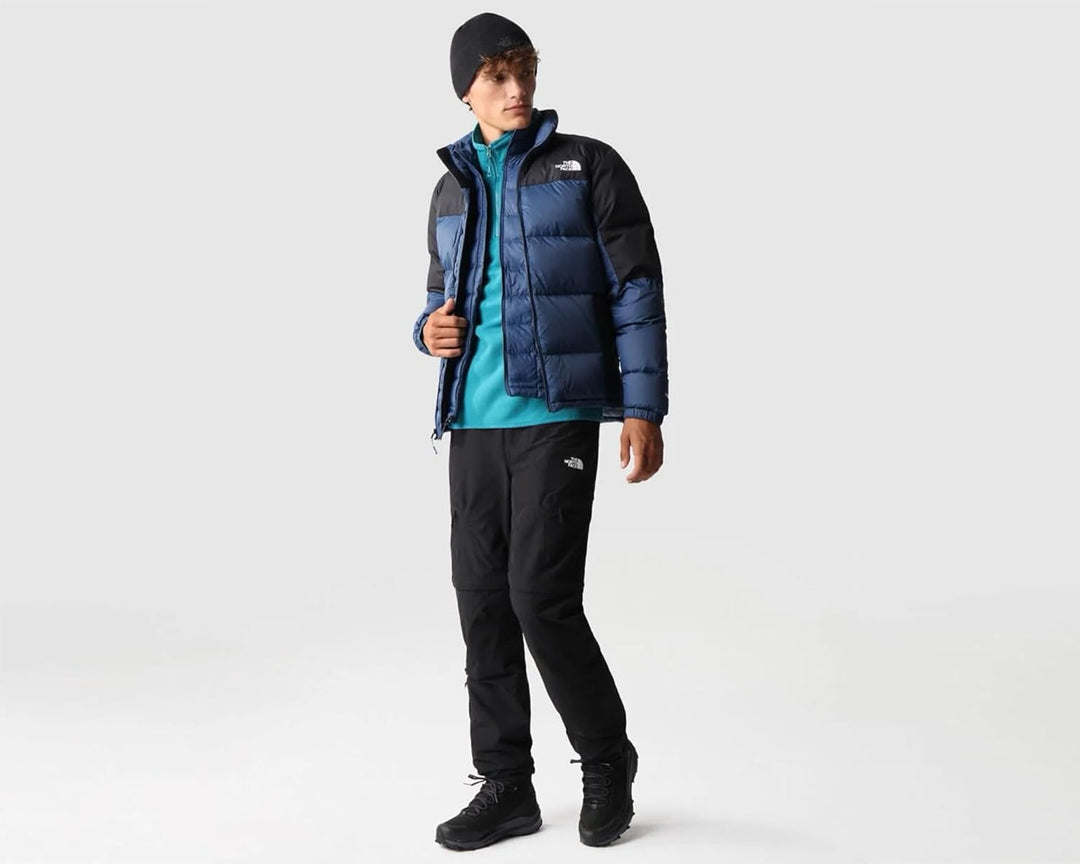 THE NORTH FACE Herren Diablo Down Jacke S Shady Blue-TNF Black, S Shady Blue-TNF Black